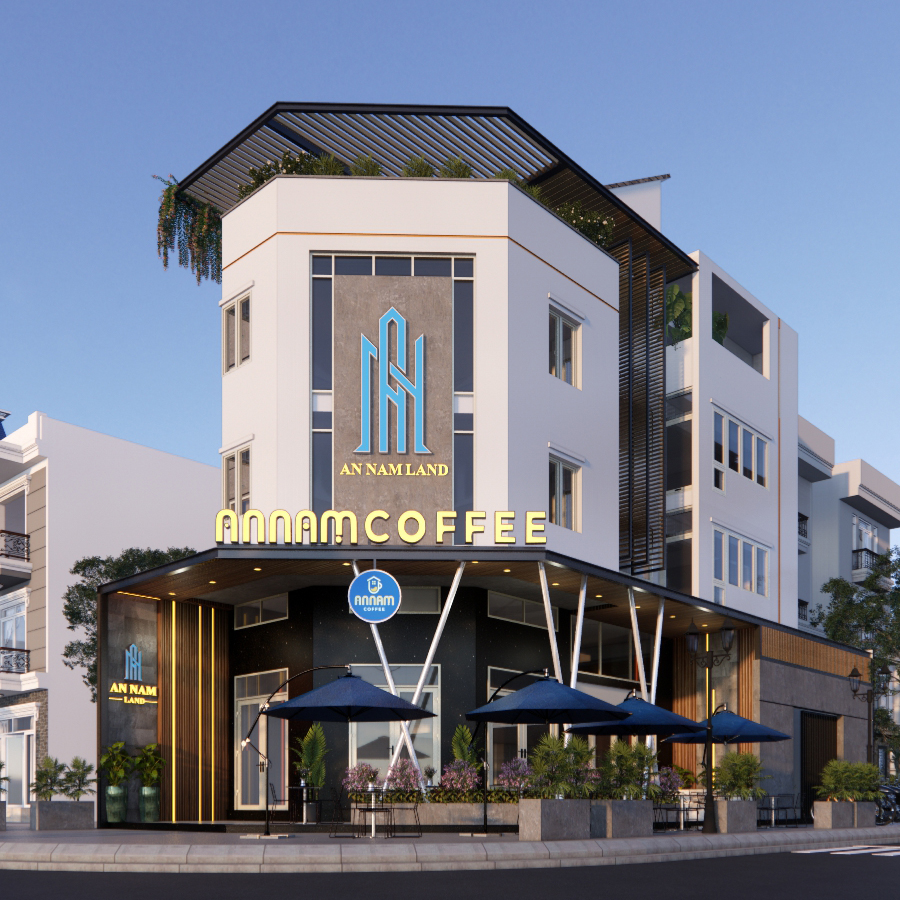 Thiết kế thi công Văn Phòng An Nam Land Tân Thuận TPHCM