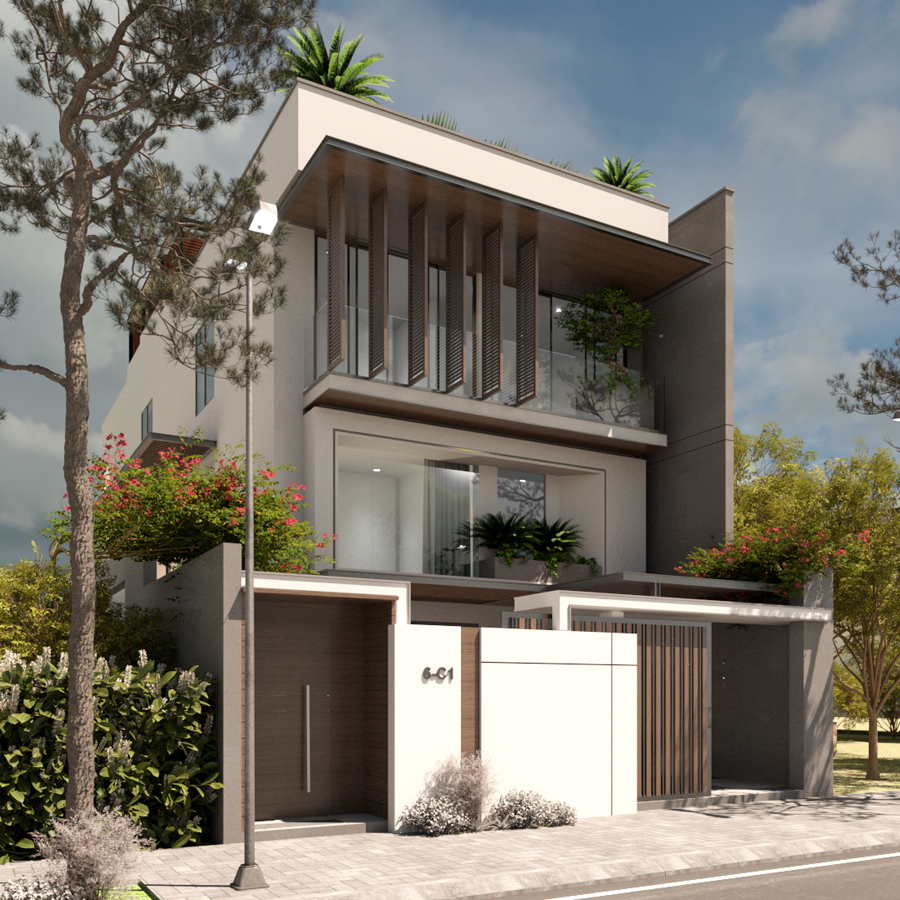 Thiết kế thi công Villa Tân Thuận TP HCM