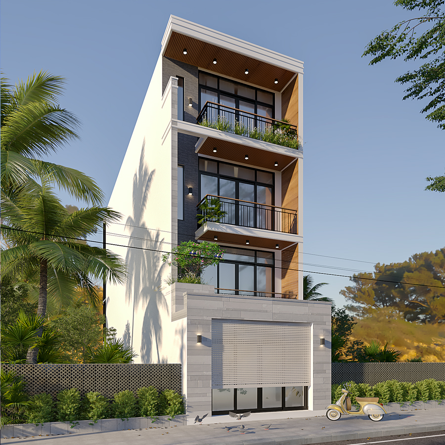 Thiết kế thi công nhà Bình Hưng Tp.HCM