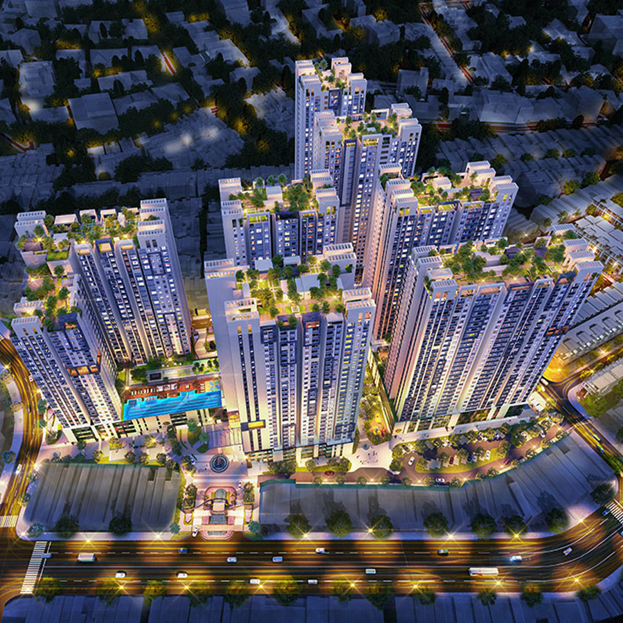 Nội thất căn hộ chung cư Hà Đô